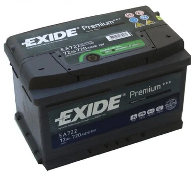 Akumuliatorius EXIDE 72Ah 720A