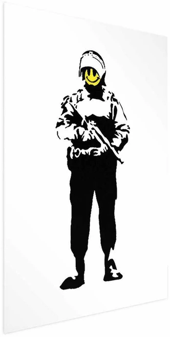 Artgeist Plakatas - Smiling Policeman