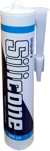 Silikonas sanitar. UNIPAK 300ml. bespalvis