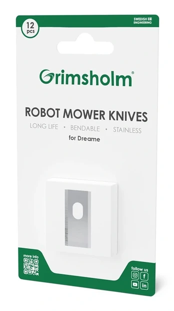 Peiliukai robotui Grimsholm DREAME, 12 vnt.