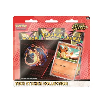 Pokemon Mega Evolution: Ascended Heroes Tech Sticker Collection rinkinys (Charmander)