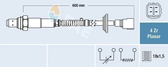 Lambda jutiklis FAE 77780