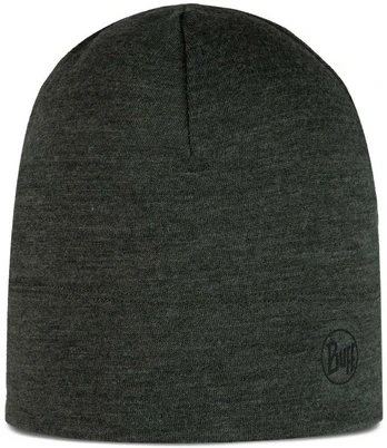 BUFF MERINO MIDWEIGHT BEANIE SOLID BARK Cap.