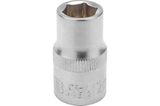 Jcb 1/2" 12mm 6-kampė Cr-v galvutė