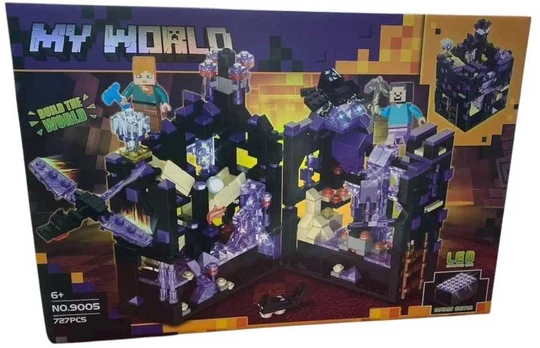 Konstruktorius LED My World 9005 Minecraft