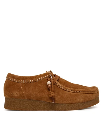 Clarks Pusbačiai WallabeeEVOSh 26329300 Ruda
