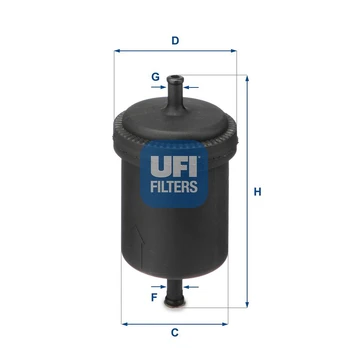 Kuro filtras UFI 31.512.00