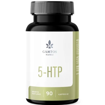 Nervų sistemai 5-HTP PRO, 90 kaps.