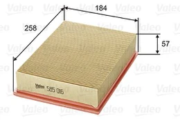 Oro filtras VALEO 585016 kaina