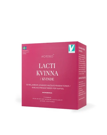 NORDBO - LactiWomen Vegan 60 Capsules