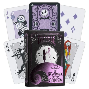 Bicycle Disney Nightmare Before Christmas žaidimo kortos