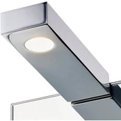Sieninis ir veidrodinis šviestuvas "Flat 2 LED", chromas