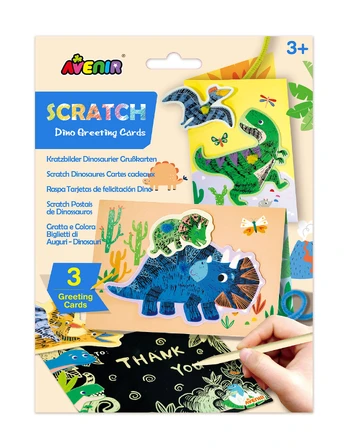 AVENIR Atvirukų gaminimo rinkinys „Dinozaurai“