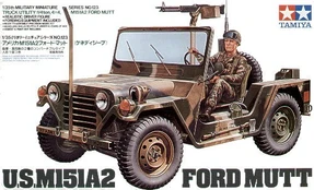 Konstruktorius Tamiya - US M151A2 Ford Mutt, 1/35, 35123