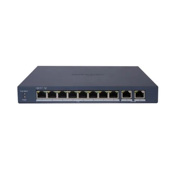 10 prievadų, 8 PoE komutatorius Hikvision DS-3E1510P-EI/M(B)