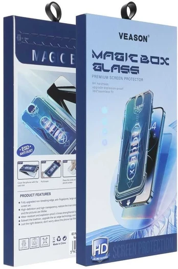 6D Pro Veason Easy-Install Glass - for Iphone 13 black