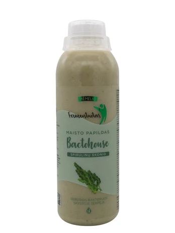 Maisto papildas Bactohouse spirulinos skonio 1L