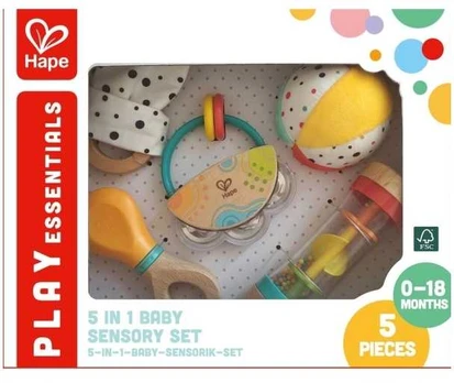 Hape 5 In 1 Baby Sensory Set