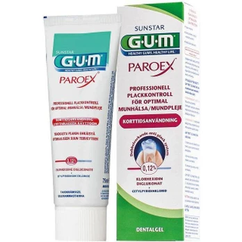 GUM Paroex 0,12% CHX dantų pasta, 75 ml