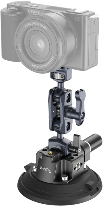 SmallRig 4236 4" Suction Cup Camera Mounting Support Kit for Vehicle Shooting