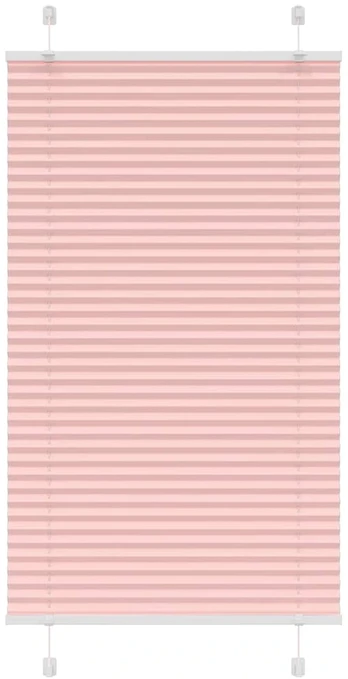 Rožinė klostuota žaliuzė 75x150 cm Audinio plotis 74,4 cm