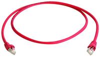 Telegärtner patch cable SFTP CAT 6A raudona 0,25m