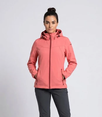 Icepeak moteriška Softshell striukė Brenham 54970-8*626, rožinis