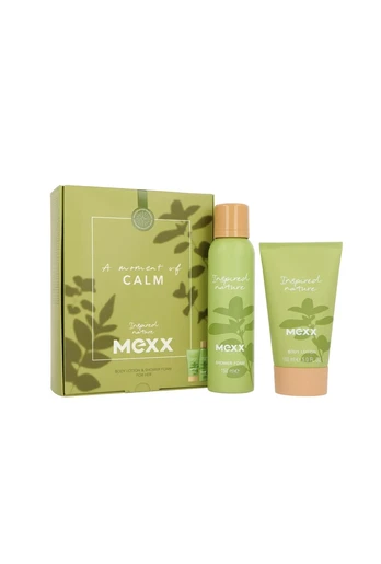 Set Mexx Inspired Nature Losjonas kūnui 150ml + Shower Foam 150ml