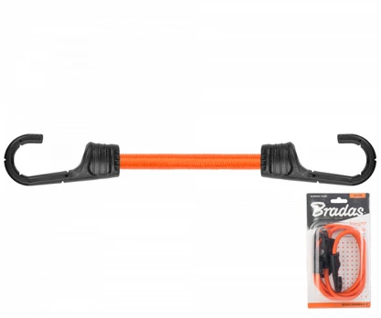 Guma Bradas Bungee Cord Hook, 0.8 m, 2 vnt.