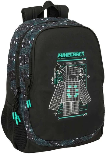 Safta Minecraft Screen adaptable backpack 44cm