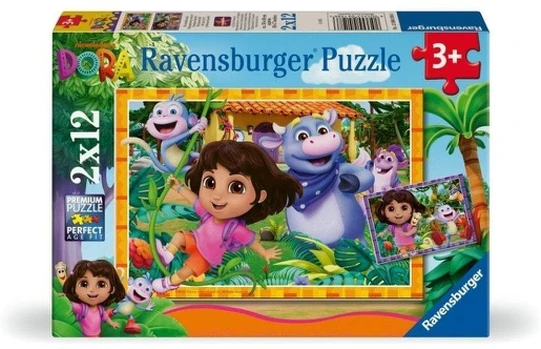 Ravensburger - Dora the Explorer 2x12p (12004198)