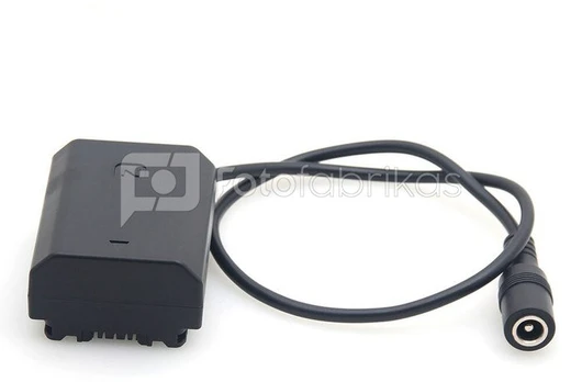 Caruba Sony NP FZ100 full decoding Dummy battery (straight cable)