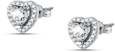 Morellato Sidabrinis auskarai Heart Treasures SAVB07