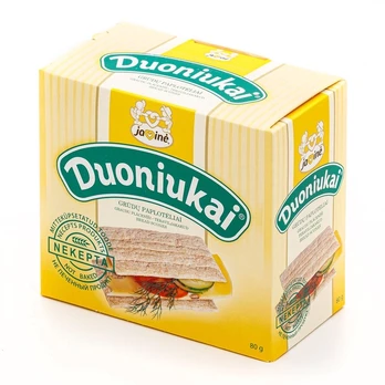 Grūdų paplotėliai DUONIUKAI, 80 g