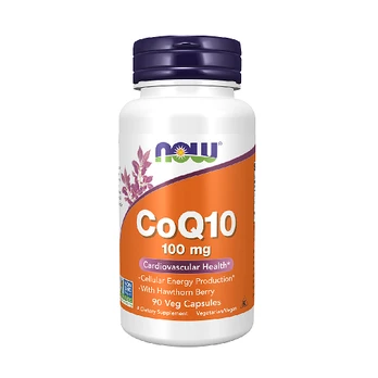 NOW CoQ10 100mg 90 Veg. Kaps.