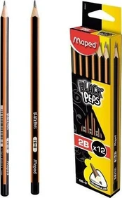 Blackpeps 2B pieštukas (12 vnt.) MAPED