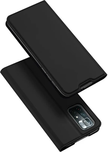 Dux Ducis Skin Pro dėklas skirtas Poco M4 Pro 5G, juodas