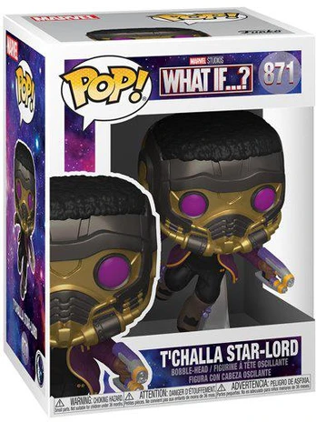 Figūrėlė Funko POP! Marvel What If - T'Challa Star-Lord