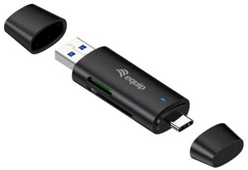 Equip Dual Connector USB-C/-A/SD/Micro SD 5Gbps