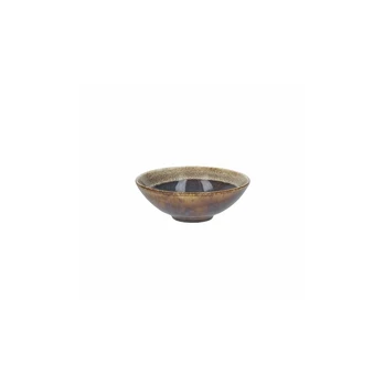 Dubuo D 15 cm BLOOM BLUE AND BROWN, porcel.