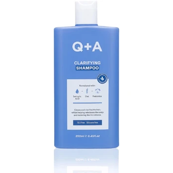 Q+A Clarifying Shampoo valomasis šampūnas su prebiotikais, 250 ml