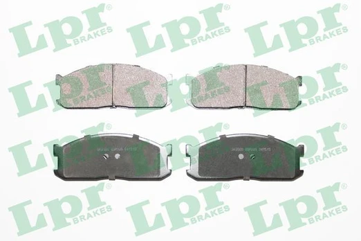 Stabdžių trinkelių rinkinys, diskinis stabdys LPR 05P039