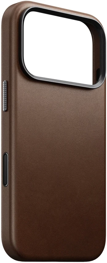Burga Nomad Traditional Odinis dėklas, ruda – iPhone 18 Pro/17 Pro