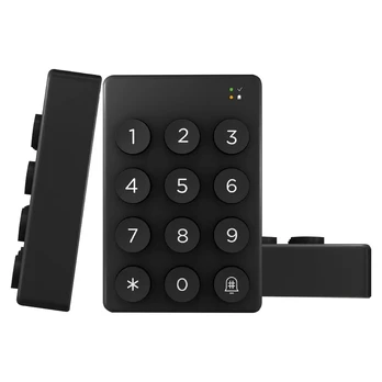 Praėjimo kontrolės belaidė klaviatūra TTLock juoda