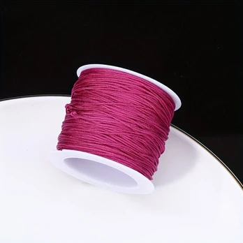 Poliesterio virvė, Pink/No. 72 Wire/50 Meters