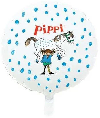 Hisabjoker Ab Pippi Langstrømpe folieballon, 45 cm