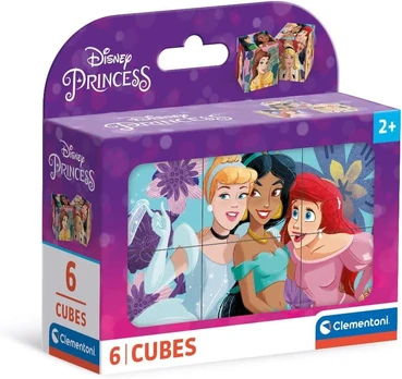 Clementoni Kubeliai 6vnt Princesė