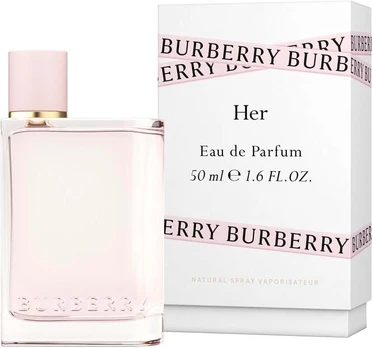 Burberry Her Eau De Parfum Spray 50 ml for Women