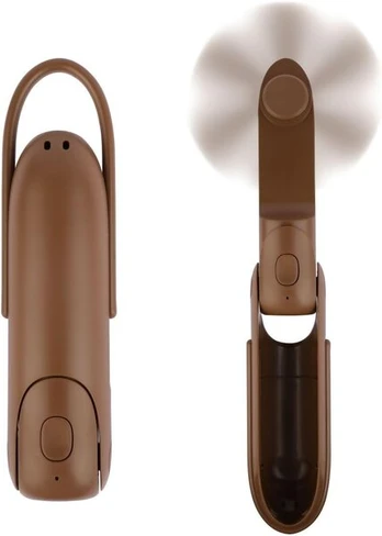 Veladranth USB mini ventiliatorius AX-8471, 1 vnt., rudas