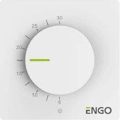 Room thermostat ENGO Simple, White kaina